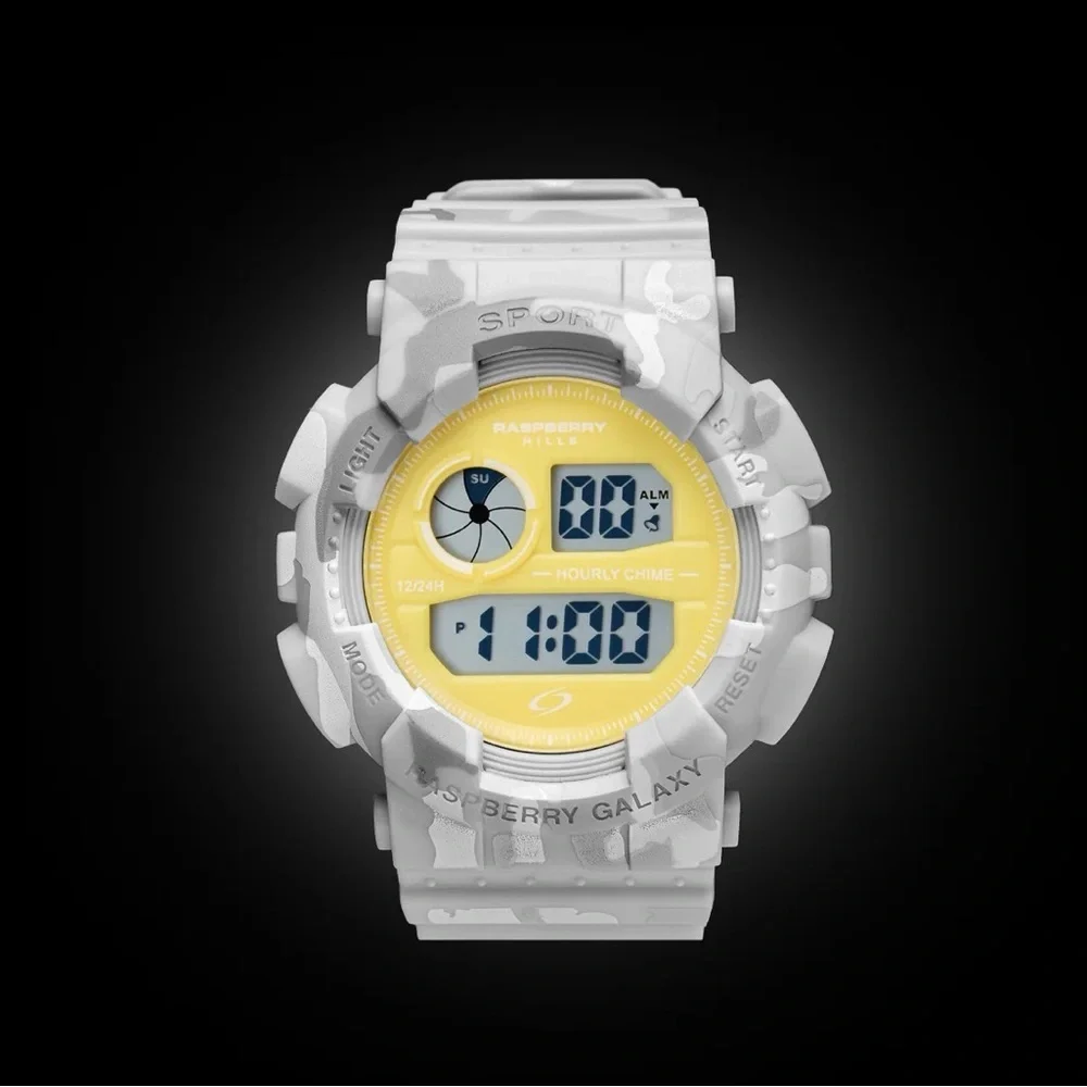 Raspberry Hills GV Shock Wristwatch by Thegvgallery is a unisex Streetwear NEW